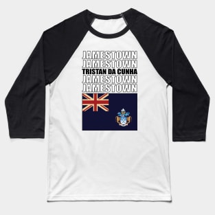 Flag of Tristan da Cunha Baseball T-Shirt